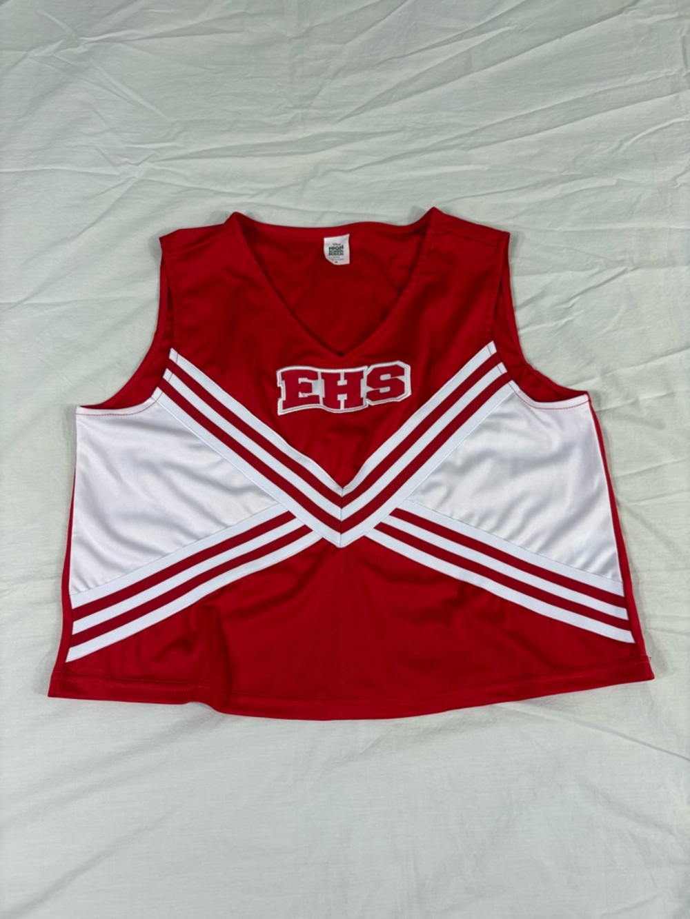 Disney High School Musical Women Red Crop Tank Top M